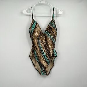 Womens Martini Sol One Piece Bathing Suit Small Cruise Beach Vacation